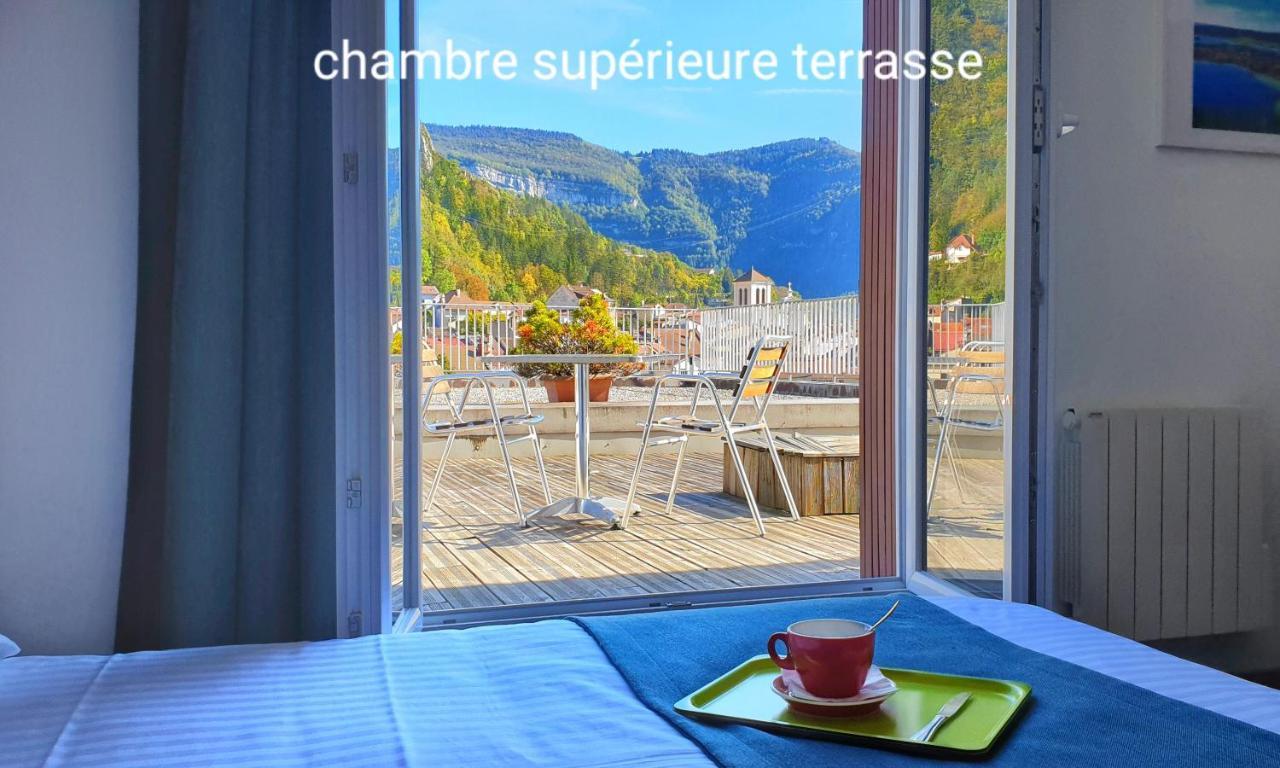 Jura Hotel Restaurant Le Panoramic Сен-Клод Екстер'єр фото